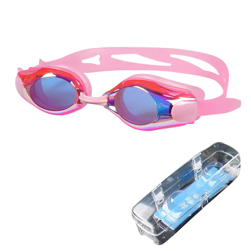 Professional Diving Goggles Set with Swim Cap and Glasses