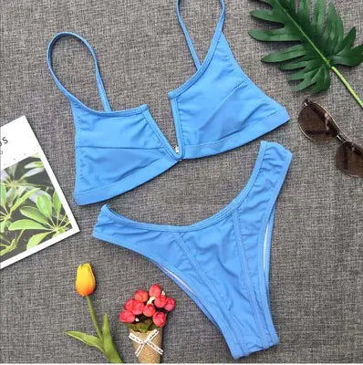 Popular Bikini with Steel Support in Multiple Colors