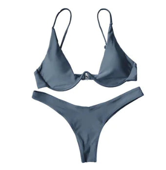 Popular Bikini with Steel Support in Multiple Colors