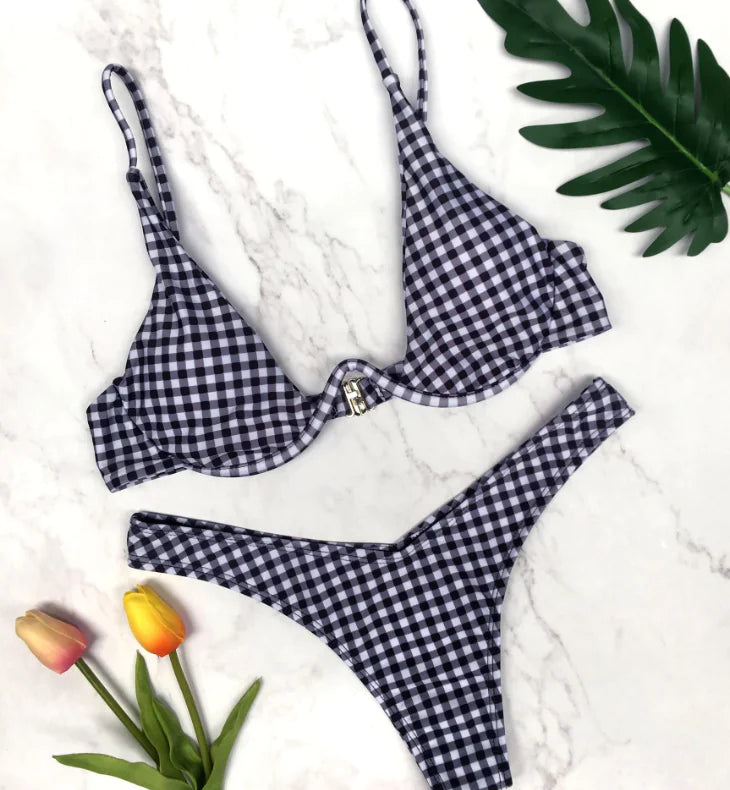 Popular Bikini with Steel Support in Multiple Colors