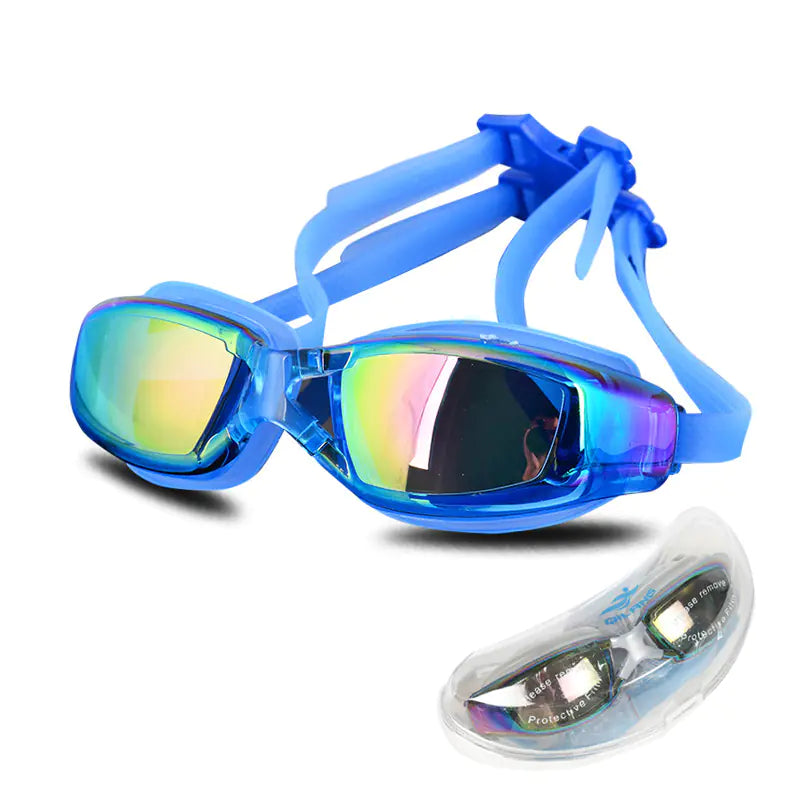 Professional Diving Goggles Set with Swim Cap and Glasses