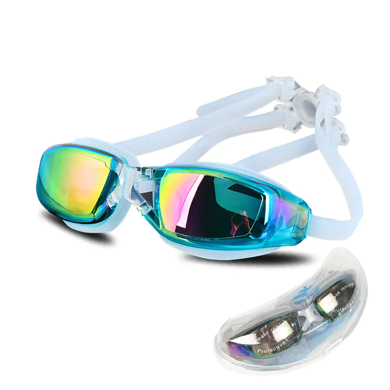 Professional Diving Goggles Set with Swim Cap and Glasses