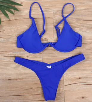 Popular Bikini with Steel Support in Multiple Colors