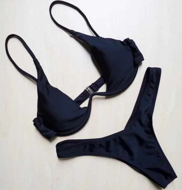 Popular Bikini with Steel Support in Multiple Colors