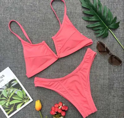 Popular Bikini with Steel Support in Multiple Colors