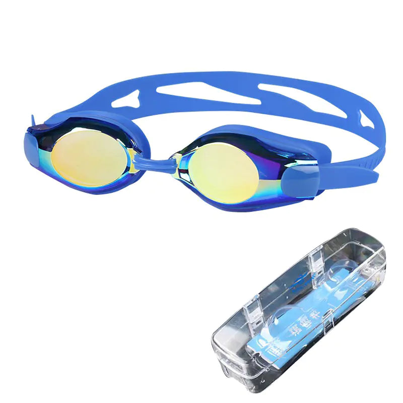 Professional Diving Goggles Set with Swim Cap and Glasses